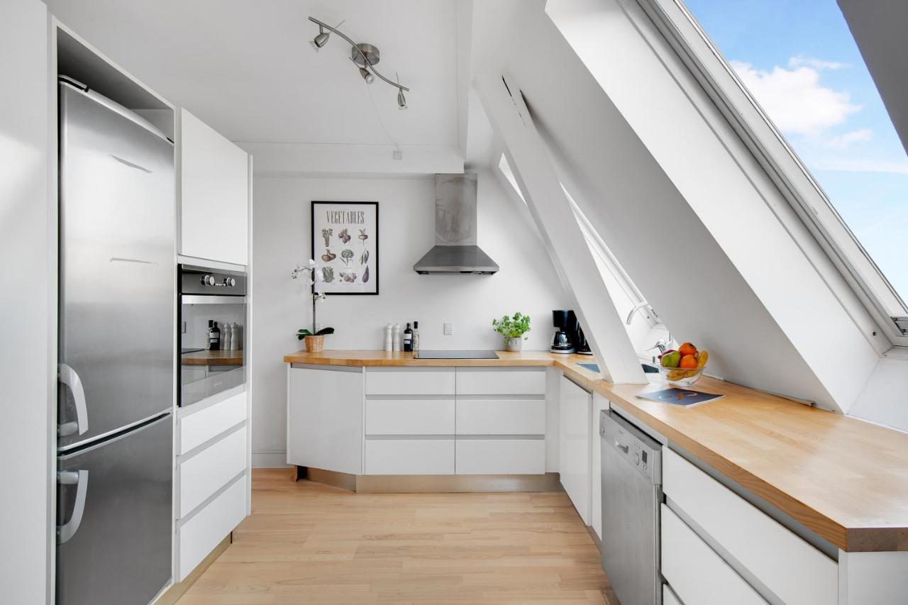 Sanders Leaves - Cute One-Bedroom Apartment With A Large Rooftop Terrace Copenhague Exterior foto